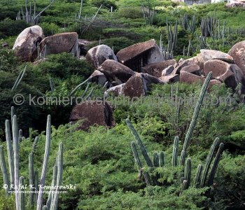 The Casibari Rock Formations is a strange set of rocks in the middle of the island of Aruba