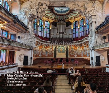 Palau de la Música Catalana, Barcelona, Catalonia, Spain