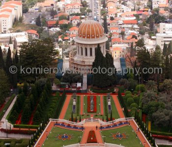 The Shrine of the Bab, one of Haifa