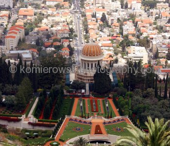 The Shrine of the Bab, one of Haifa