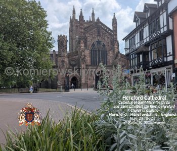 Hereford Cathedral, Hereford, Herefordshire, England