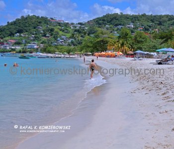 Grand Anse Beach, Grenada has many beautiful beaches...
