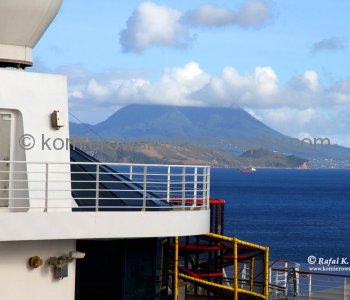 View of SE Peninsula from the upper deck of Grand Princess
