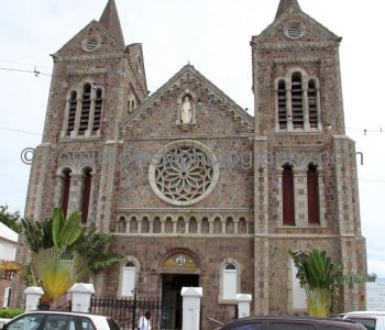 Immaculate Conception Co-Cathedral, Roman Catholic Church situated at Independence Square, Basseterre, St. Kitts...