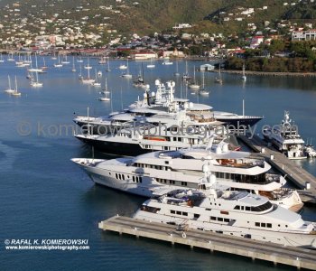 Charlotte Amelie harbor, some of the worlds most spectacular yachts....one of the most beautiful harbors to be found anywhere...