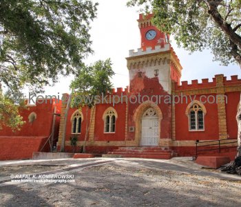 Fort Christian- Danish built fort, named after King Christian V, is the oldest standing structure in the Virgin Islands. The bright red fort was built to defend the Danish settlement and harbor from European attackers