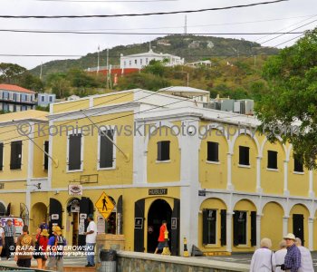 he Virgin Islands capital city, Charlotte Amalie and its harbor ... originally old warehouses, that were remodeled into colorful stores