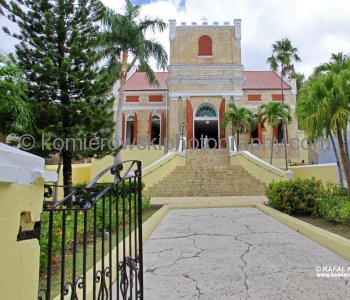 Lutheran Church was the official church of the Danish West Indies,built in 1793, Charlotte Amalie, St. Thomas, U.S. Virgin Islands