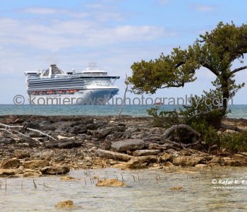 Grand Princess arrived to Princess Cays, southern portion of Eleuthera Island, Bahamas, Sunday, March 13, 2011