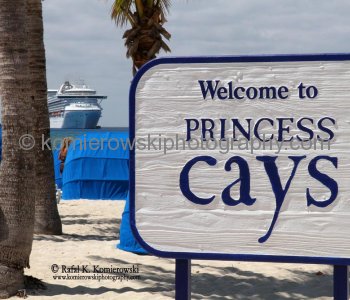 Princess Cays is located about 30 miles from Nassau, at the southern portion of Eleuthera Island