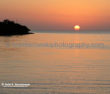 Beautiful sunset  in Key West observed from the US Highway No. 1  (February, 2011)