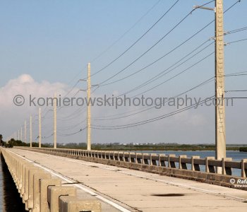 Conrete power line poles...hurricane shutter protection along US Hwy. No. 1 , Key West , Florida