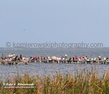 24 February, 2011 at  13:56 Eastern in Titusville. People gathered along the river, pier, beach, highways to watch a launch