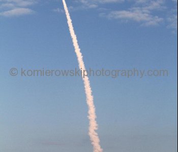 24 February, 2011 at 16:53 Eastern launch from the Kennedy Space Center (KSC)....Discovery rode a brilliant trail of fire and smoke