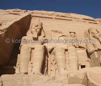 The Temple of Ramses II at Abu Simbel