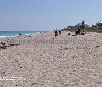 View from SR  a.k.a. Highway A1A  beach near Stuart