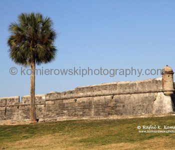 Castillo de San Marcos National Monument site is the oldest masonry fort in the United States, St. Augustine, Florida