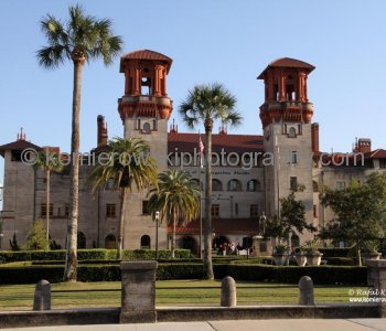 Today - City Hall, originaly Alcazar Hotel was built in 1887 in the Spanish Renaissance style, by railroad magnate Henry M. Flagler, St, Augustine, Florida