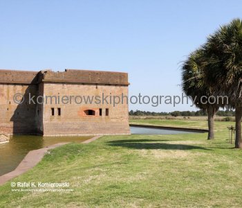 Construction work on Fort Pulaski National Monument started in 1829 and continued till 1847
