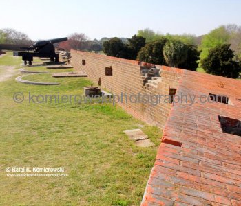 Fort Pulaski is just outside of the city of Savannah...
