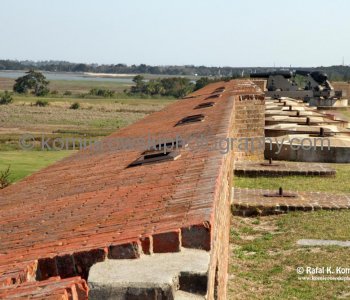 Fort Pulaski is just outside of the city of Savannah...