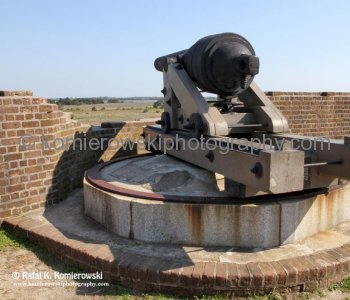 Fort Pulaski...it was where rifled cannon was first used and used very successfully !!!