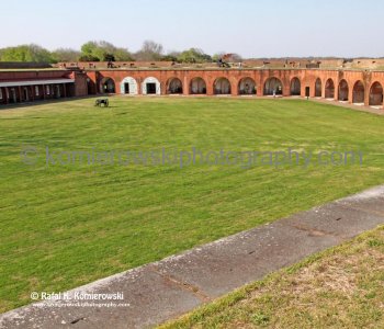 ...inside the fort...