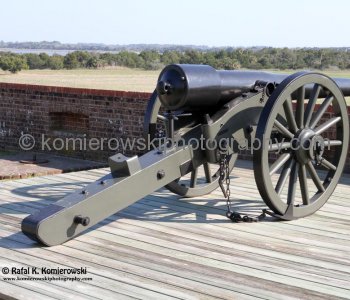 Fort Pulaski...it was where rifled cannon was first used and used very successfully !!!