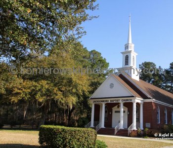 Jacksonboro Baptist Church along Charleston/Savannah Highway, South Carolina