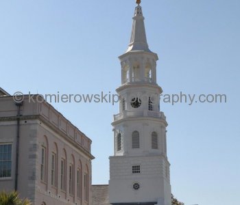 Charleston is known as The Holy City, due to the prominence of churches and steeples which dot the city s skyline