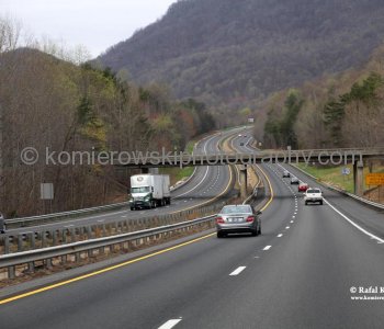 I-26 Westbound on the way to Asheville, North Carolina,  Sunday, March 20, 2011
