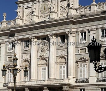 Royal Palace, Madrid,  (photo taken on Thursday, October 13, 2011, temp. plus 31C !)