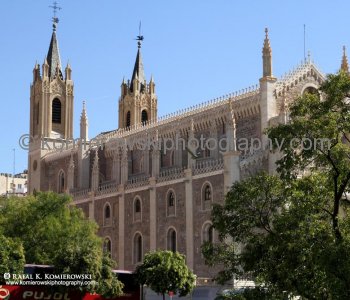 San Jerónimo el Real-St Jerome Royal Church-Bourbon Madrid,  (photo taken on Thursday, October 13, 2011, temp. plus 31C !)