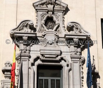 Baroque architecture,  Gran Via, Madrid,  (photo taken on Thursday, October 13, 2011)