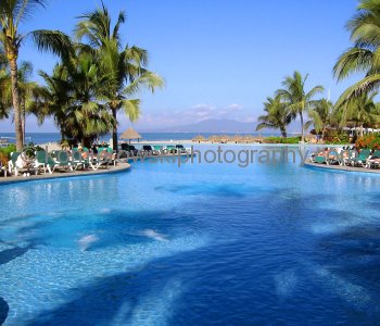 Pool at Mayan Palace in Nuevo Vallarta, Nayarit