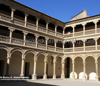 University of Toledo,  elegant interior courtyard....