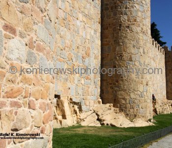 Then to Avila... is well-known for the amazingly intact wall surrounding the city...
