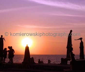 The Colunga Collection at El Malecon Blvd during sunset time.....