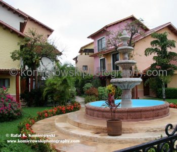 Residential area known as Playacar is an important tourist development on the Riviera Maya