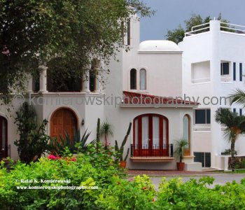 Residential area known as Playacar is an important tourist development on the Riviera Maya