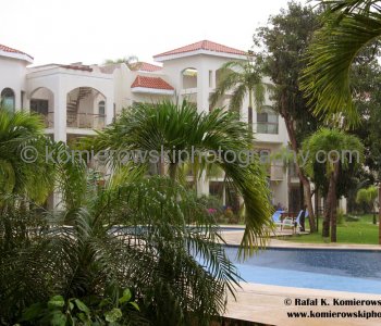 Residential area known as Playacar is an important tourist development on the Riviera Maya