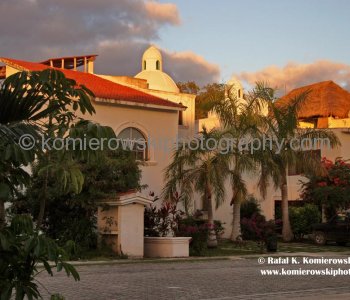 Residential area known as Playacar is an important tourist development on the Riviera Maya