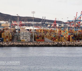 November 2, 2011   – Day 6, at 17:18 leaving Las Palmas de Gran Canaria, Spain, our next sailing to Freeport, Bahamas
