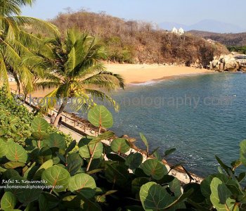 View from Las Brisas Huatulco, Tangolunda Bay, Huatulco