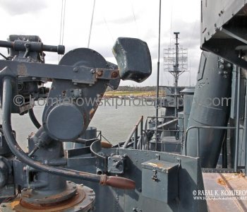USS Texas is considered the most powerful warship afloat because of her ten Fourteen Inches/45 guns in five twin turrets,