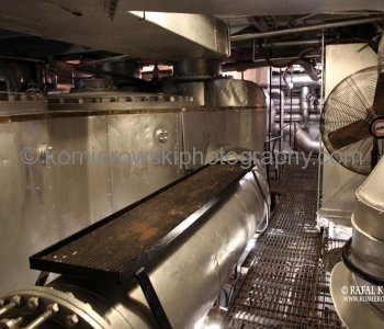 The restoration continues today on-board the USSTexas....