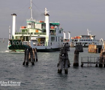 a view from the water.....on the way to Venice....