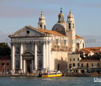 a view from the water .....on the way to Venice....