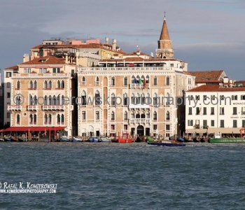 a view from the water .....on the way to Venice....