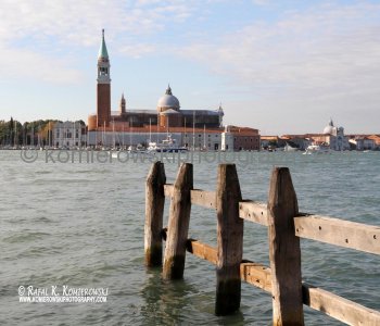 a view from the water .....on the way to Venice....
